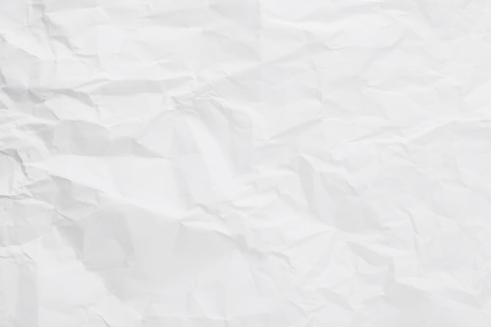 White creased paper background texture